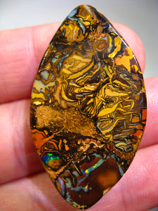 BIG Boulder Koroit Matrix Opal Nuss sensationelles Muster für Handschmeichler-Anhänger-Sammler-Vitrine