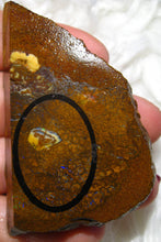 Laden Sie das Bild in den Galerie-Viewer, 245 cts Australien Roh/rough Yowah Boulder Matrix Opal Muster Vorlage am Stein - Repps-Opal