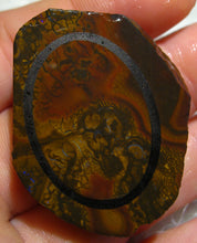 Laden Sie das Bild in den Galerie-Viewer, 121 cts Australien Roh/rough Yowah Boulder Matrix Opal Muster Vorlage am Stein - Repps-Opal