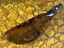 Laden Sie das Bild in den Galerie-Viewer, Boulder Matrix Opal Anhänger DOPPELSEITIG A10 - Repps-Opal