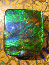 Laden Sie das Bild in den Galerie-Viewer, GEM Ammolite Ammolith Cabochon Schmuckstein - Repps-Opal