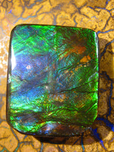 Laden Sie das Bild in den Galerie-Viewer, GEM Ammolite Ammolith Cabochon Schmuckstein - Repps-Opal