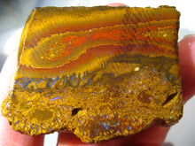 Laden Sie das Bild in den Galerie-Viewer, 220 cts Australien Roh/rough Yowah Boulder Matrix Opal Musterstein A - Repps-Opal