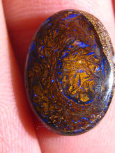 Laden Sie das Bild in den Galerie-Viewer, GEM Boulder Opal Cabochon Paar aus Winton mit Vorschau Video - Repps-Opal