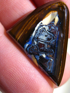 GEM Koroit Boulder Matrix Opal Nuss sensationelles Muster - Repps-Opal