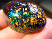 Laden Sie das Bild in den Galerie-Viewer, GEM Boulder Matrix Opal Koroit Skin Nuss TRAUMHAFT VORSCHAU Video - Repps-Opal