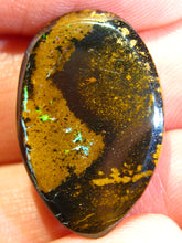 Laden Sie das Bild in den Galerie-Viewer, GEM Boulder Yowah Matrix Opal Nuss sensationelles Muster mit Vorschau VIDEO für Handschmeichler-Anhänger-Sammler-Vitrine