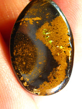 Laden Sie das Bild in den Galerie-Viewer, GEM Boulder Yowah Matrix Opal Nuss sensationelles Muster mit Vorschau VIDEO für Handschmeichler-Anhänger-Sammler-Vitrine