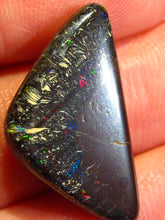Laden Sie das Bild in den Galerie-Viewer, GEM Boulder Yowah Matrix Opal Nuss sensationelles Muster mit Vorschau VIDEO für Handschmeichler-Anhänger-Sammler-Vitrine