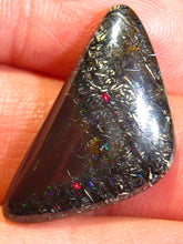 Laden Sie das Bild in den Galerie-Viewer, GEM Boulder Yowah Matrix Opal Nuss sensationelles Muster mit Vorschau VIDEO für Handschmeichler-Anhänger-Sammler-Vitrine