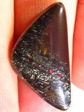 Laden Sie das Bild in den Galerie-Viewer, GEM Boulder Yowah Matrix Opal Nuss sensationelles Muster mit Vorschau VIDEO für Handschmeichler-Anhänger-Sammler-Vitrine