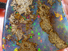Laden Sie das Bild in den Galerie-Viewer, GEM Boulder Opal Anhänger mit Vorschau Video B21 - Repps-Opal