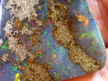 Laden Sie das Bild in den Galerie-Viewer, GEM Boulder Opal Anhänger mit Vorschau Video B21 - Repps-Opal