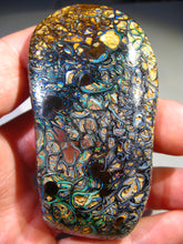 Laden Sie das Bild in den Galerie-Viewer, GEM Boulder Matrix Opal Nuss sensationelles Muster mit vorschau VIDEO - Repps-Opal