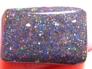 HONDURAS Roh BLACK Matrix Opal Boulder Rough MULTICOLOR Pre Cut