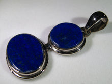 Laden Sie das Bild in den Galerie-Viewer, Lapislazuli 925 Silber Anhänger - Repps-Opal