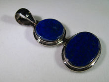 Laden Sie das Bild in den Galerie-Viewer, Lapislazuli 925 Silber Anhänger - Repps-Opal