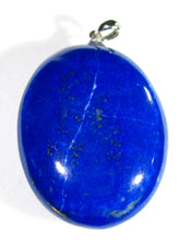 Laden Sie das Bild in den Galerie-Viewer, Lapislazuli Anhänger mit einer 925 Silber Öse - Repps-Opal