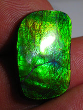 Laden Sie das Bild in den Galerie-Viewer, GEM Rarrr Doppelseiter Imperial Ammolith/Ammolite Stein mit Vorschau Video - Repps-Opal