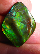 Laden Sie das Bild in den Galerie-Viewer, GEM Rarrr Doppelseiter Imperial Ammolith/Ammolite Stein mit Vorschau Video - Repps-Opal