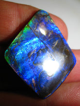 Laden Sie das Bild in den Galerie-Viewer, GEM Rarrr Doppelseiter Imperial Ammolith/Ammolite Stein mit Vorschau Video - Repps-Opal