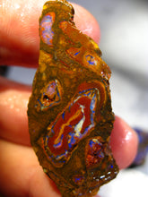 Laden Sie das Bild in den Galerie-Viewer, 62 cts Australien Roh/rough Yowah NUSS Boulder Matrix Opal Sammler Schleifer