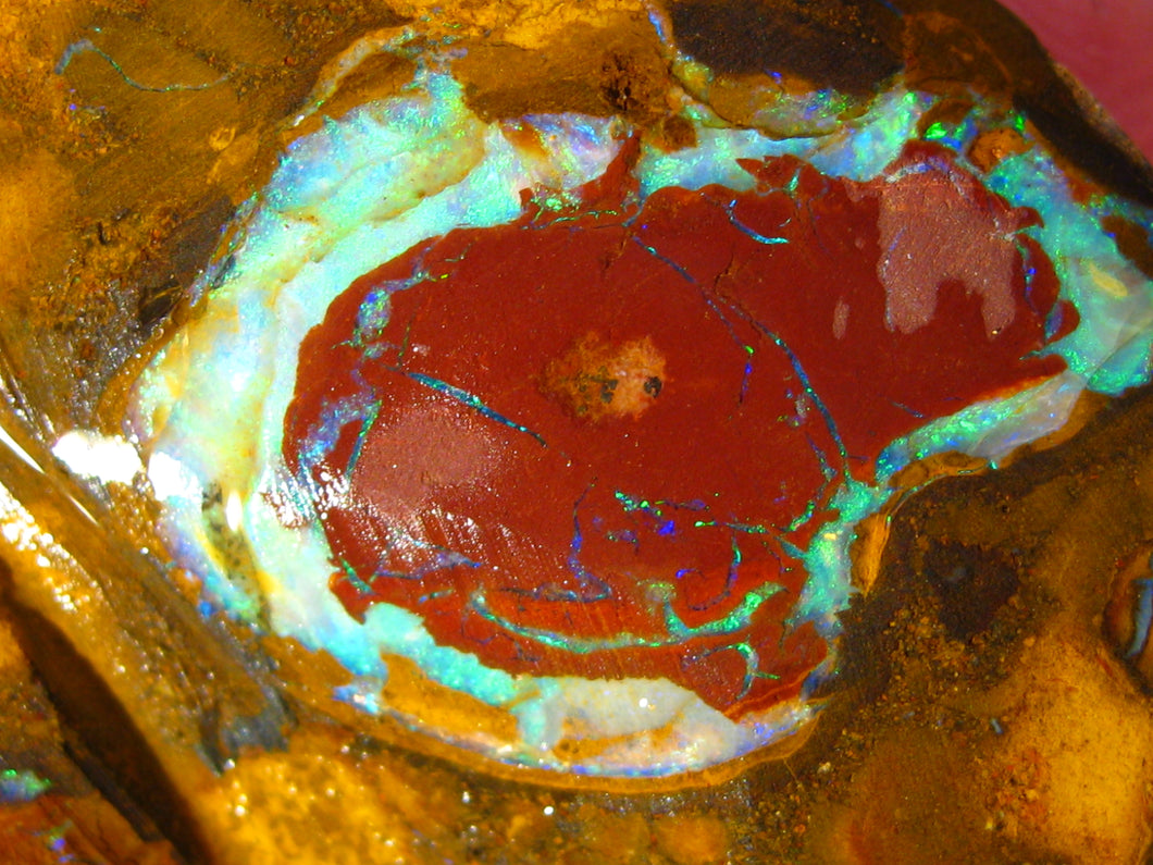 85 cts Australien Roh/rough Yowah NUSS Boulder Matrix Opal Sammler Schleifer