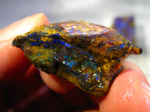 49 cts Australien Roh/rough Yowah NUSS Boulder Matrix Opal Sammler Schleifer