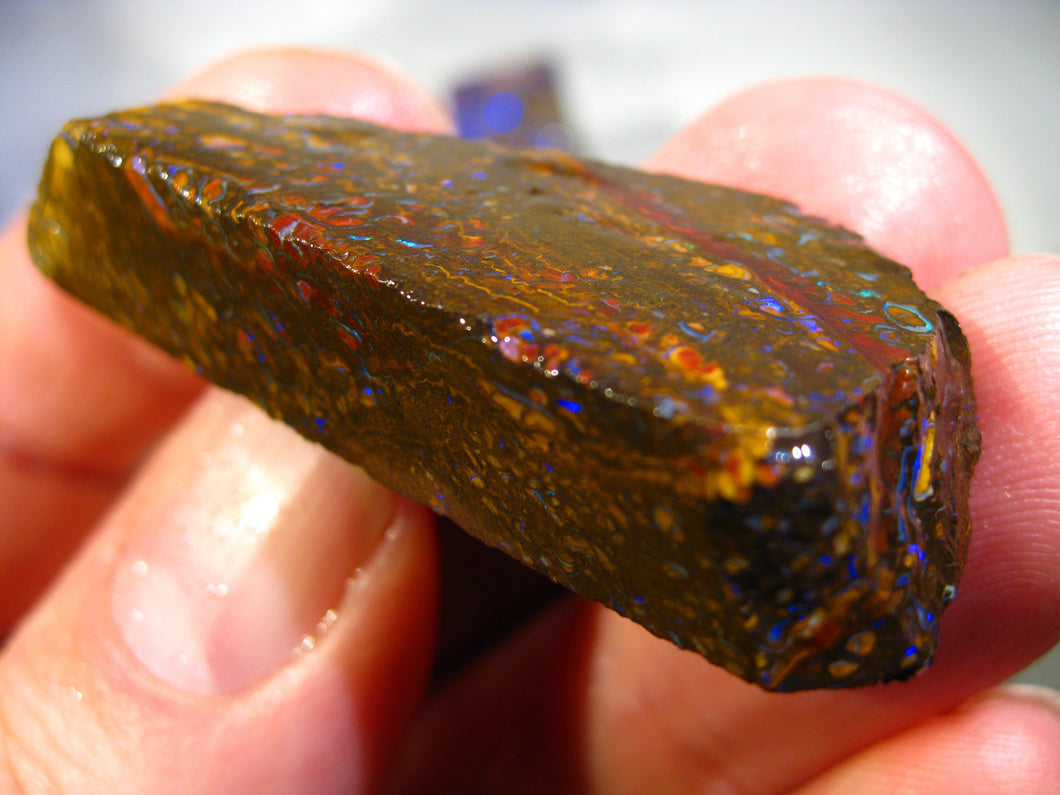 94 cts Australien Roh/rough Yowah NUSS Boulder Matrix Opal Sammler Schleifer
