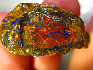 46 cts Australien Roh/rough Yowah NUSS Boulder Matrix Opal Sammler Schleifer