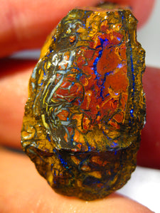 46 cts Australien Roh/rough Yowah NUSS Boulder Matrix Opal Sammler Schleifer