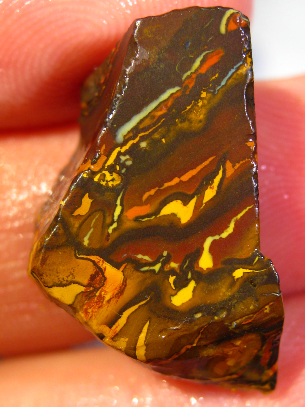 27 cts Australien Roh/rough Yowah NUSS Boulder Matrix Opal Sammler Schleifer