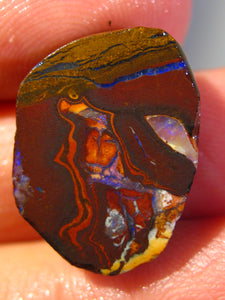 28 cts Australien Roh/rough Yowah NUSS Boulder Matrix Opal Sammler Schleifer
