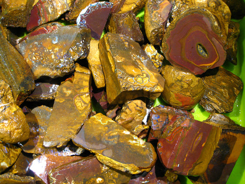 5000cts ca.1kg Australien Roh/rough Opal Boulder Matrix Abschnitte- low quality - Repps-Opal