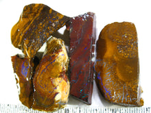 Laden Sie das Bild in den Galerie-Viewer, 141 cts Australien Roh/rough Yowah Koroit Boulder Matrix Opale Schleifer - Repps-Opal