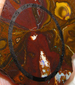 201 cts Australien Roh/rough Yowah Boulder Matrix Opal Muster Vorlage am Stein - Repps-Opal