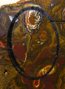 244 cts Australien Roh/rough Yowah Boulder Matrix Opal Muster Vorlage am Stein - Repps-Opal