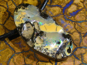 GEM Boulder Opal Anhänger A4 - Repps-Opal