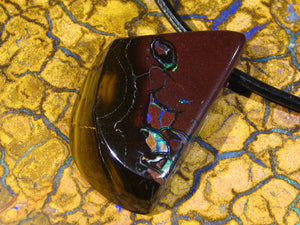 GEM Boulder Matrix Opal Anhänger A3 - Repps-Opal