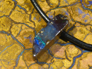 GEM Boulder Opal Anhänger A2 - Repps-Opal