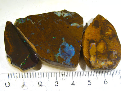 246cts Australien Roh/rough Yowah Koroit Boulder Matrix Opale Lot409 - Repps-Opal