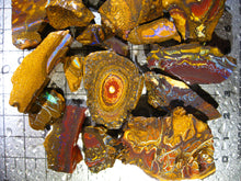 Laden Sie das Bild in den Galerie-Viewer, 705 cts Australien Roh/rough Yowah Koroit Boulder Matrix Opale SCHLEIFER SAMMLER VORSCHAU VIDEO