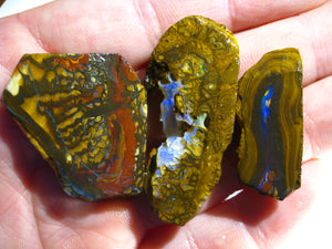 177cts Australien Roh/rough Yowah Koroit Boulder Matrix Opale Lot419 - Repps-Opal
