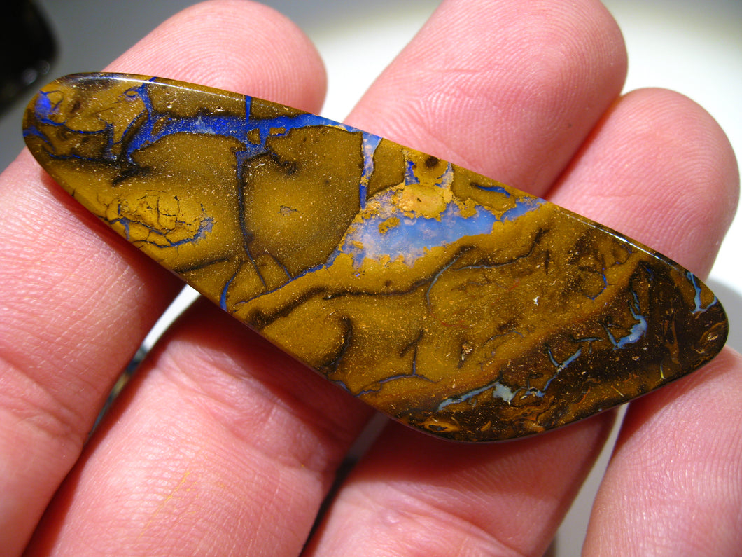 GEM Koroit Boulder Matrix Opal Nuss sensationelles Muster - Repps-Opal