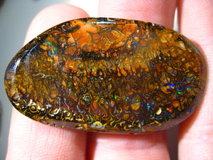 GEM Boulder Matrix Opal Nuss sensationelles Muster - Repps-Opal