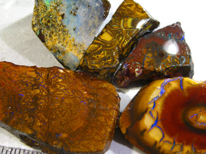 140 cts Australien Roh/rough Yowah Koroit Boulder Matrix Opale S6 TOP - Repps-Opal