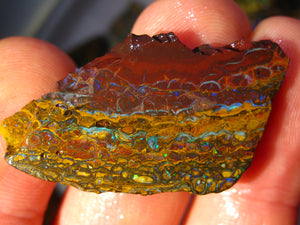 570cts Australien Roh/rough Koroit Boulder Matrix Opale Picture Stones LotK - Repps-Opal