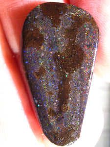HONDURAS Roh BLACK Matrix Opal Boulder Rough MULTICOLOR Pre Cut