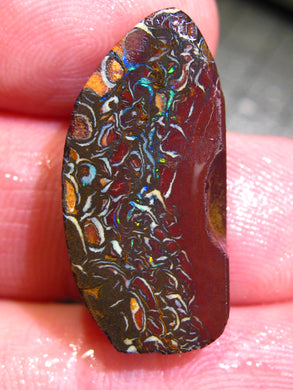 27 cts Australien Roh/rough Yowah Boulder Matrix Opal PRE CUT Opal