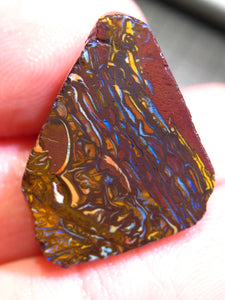 43 cts Australien Roh/rough Yowah Boulder Matrix Opal PRE CUT Opal
